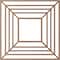 Ekena Millwork Raven Wood Fretwork Pierced Ceiling Medallion, Wood (Paint Grade), 28"OD x 10 1/4"ID x 3/8"T CMWP28X28X0375RAMF - alternate 4